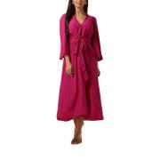 Fuchsia Maxi Jurk voor Vrouwen Pom Amsterdam , Pink , Dames