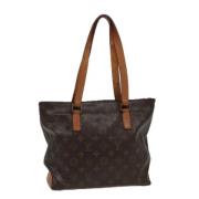 Pre-owned Canvas totes Louis Vuitton Vintage , Brown , Dames