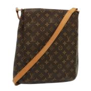 Pre-owned Canvas louis-vuitton-bags Louis Vuitton Vintage , Brown , Da...