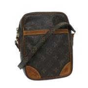 Pre-owned Canvas shoulder-bags Louis Vuitton Vintage , Brown , Dames