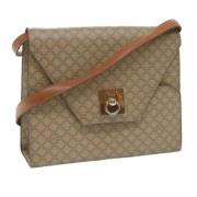 Pre-owned Leather celine-bags Celine Vintage , Beige , Dames