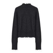 Grijze Sweater Collectie UMA Wang , Gray , Dames