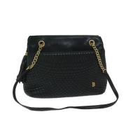 Pre-owned Leather shoulder-bags Bally Pre-owned , Black , Dames