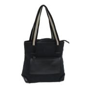 Pre-owned Canvas totes Gucci Vintage , Black , Dames