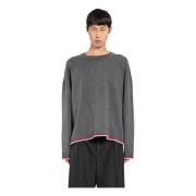 Dove Crewneck Sweater Diomene , Gray , Heren