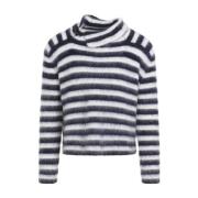 Blauwe Sweater Aw24 Herenmode Jacquemus , Multicolor , Heren