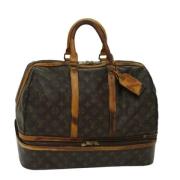 Pre-owned Canvas travel-bags Louis Vuitton Vintage , Brown , Dames