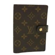 Pre-owned Canvas home-office Louis Vuitton Vintage , Brown , Unisex