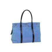 Pre-owned Nylon handbags Prada Vintage , Blue , Dames