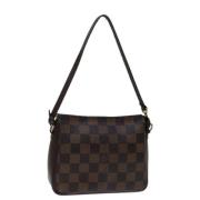 Pre-owned Canvas pouches Louis Vuitton Vintage , Brown , Dames