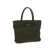 Pre-owned Nylon prada-bags Prada Vintage , Green , Dames