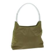 Pre-owned Nylon prada-bags Prada Vintage , Brown , Dames