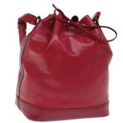 Pre-owned Leather louis-vuitton-bags Louis Vuitton Vintage , Red , Dam...