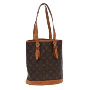 Pre-owned Canvas louis-vuitton-bags Louis Vuitton Vintage , Brown , Da...