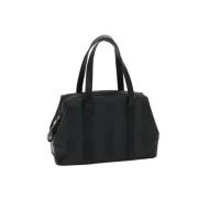 Pre-owned Canvas handbags Fendi Vintage , Black , Dames