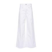 Witte Broek Aw24 Isabel Marant , White , Dames