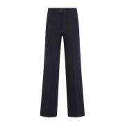 Stijlvolle Grijze Broek Giorgio Armani , Blue , Dames