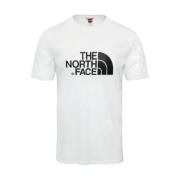 Katoen Logo T-shirt - Blancs The North Face , White , Heren