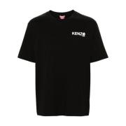 Zwarte T-shirts Polos voor Mannen Kenzo , Black , Heren