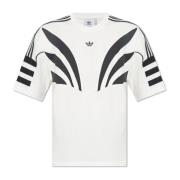 Oversized T-shirt Adidas Originals , White , Heren