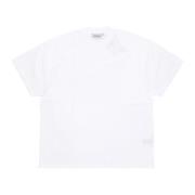 Wit Stone Washed Oversize Tee Carhartt Wip , White , Heren