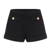 Blauwe Shorts voor Vrouwen Aw24 Tom Ford , Blue , Dames