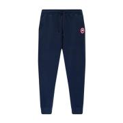 Sweatpants met logo Canada Goose , Blue , Heren