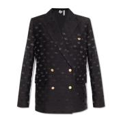 Blazer met Monogram Adidas Originals , Black , Dames