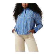 Elegante Lydia Blouse Suncoo , Blue , Dames