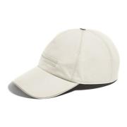 Zwarte Technische Baseballpet Ermenegildo Zegna , White , Heren