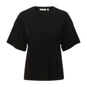 T-Shirts InWear , Black , Dames