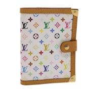 Pre-owned Canvas home-office Louis Vuitton Vintage , White , Dames