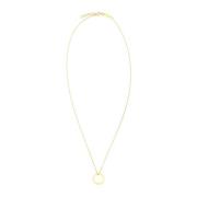 Elegant Silver Necklace Maison Margiela , Yellow , Unisex