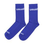 Royal Logo Heren Sokken Single Pack Usual , Blue , Heren