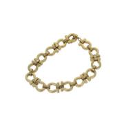 Pre-owned Metal bracelets Salvatore Ferragamo Pre-owned , Yellow , Dam...