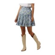 Rocky Skirt in Lichtblauw Circle of Trust , Multicolor , Dames