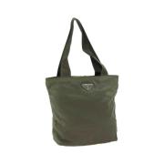 Pre-owned Nylon prada-bags Prada Vintage , Green , Dames