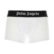 Stretch katoenen boxershort set Palm Angels , White , Heren