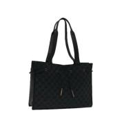 Pre-owned Canvas gucci-bags Gucci Vintage , Black , Dames