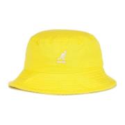 Citroensorbet Gewassen Emmerhoed Kangol , Yellow , Unisex