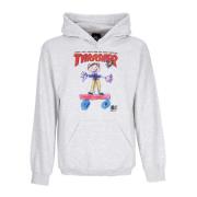 Kind Cover Hoodie Ash Thrasher , Gray , Unisex