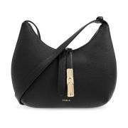 Schoudertas Goccia Klein Furla , Black , Dames