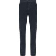 Grijze Corduroy Broek Taps Toelopende Pijp Dondup , Gray , Heren