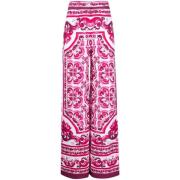 Stijlvolle Broek Dolce & Gabbana , Pink , Dames