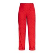 Monogram Broek Adidas Originals , Red , Dames