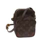 Pre-owned Coated canvas shoulder-bags Louis Vuitton Vintage , Brown , ...