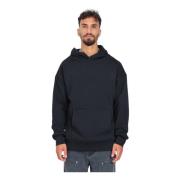 Zwarte Hoodie Unisex Casual Herfst Winter Garment Workshop , Black , H...