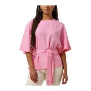 Leia Blouse Roze Stijlvolle Dames Top MOS Mosh , Pink , Dames