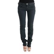 Grijze Superslim Jeans van Katoenmix Costume National , Gray , Dames