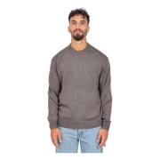 Bruine Crew Neck Sweater Armani Exchange , Brown , Heren